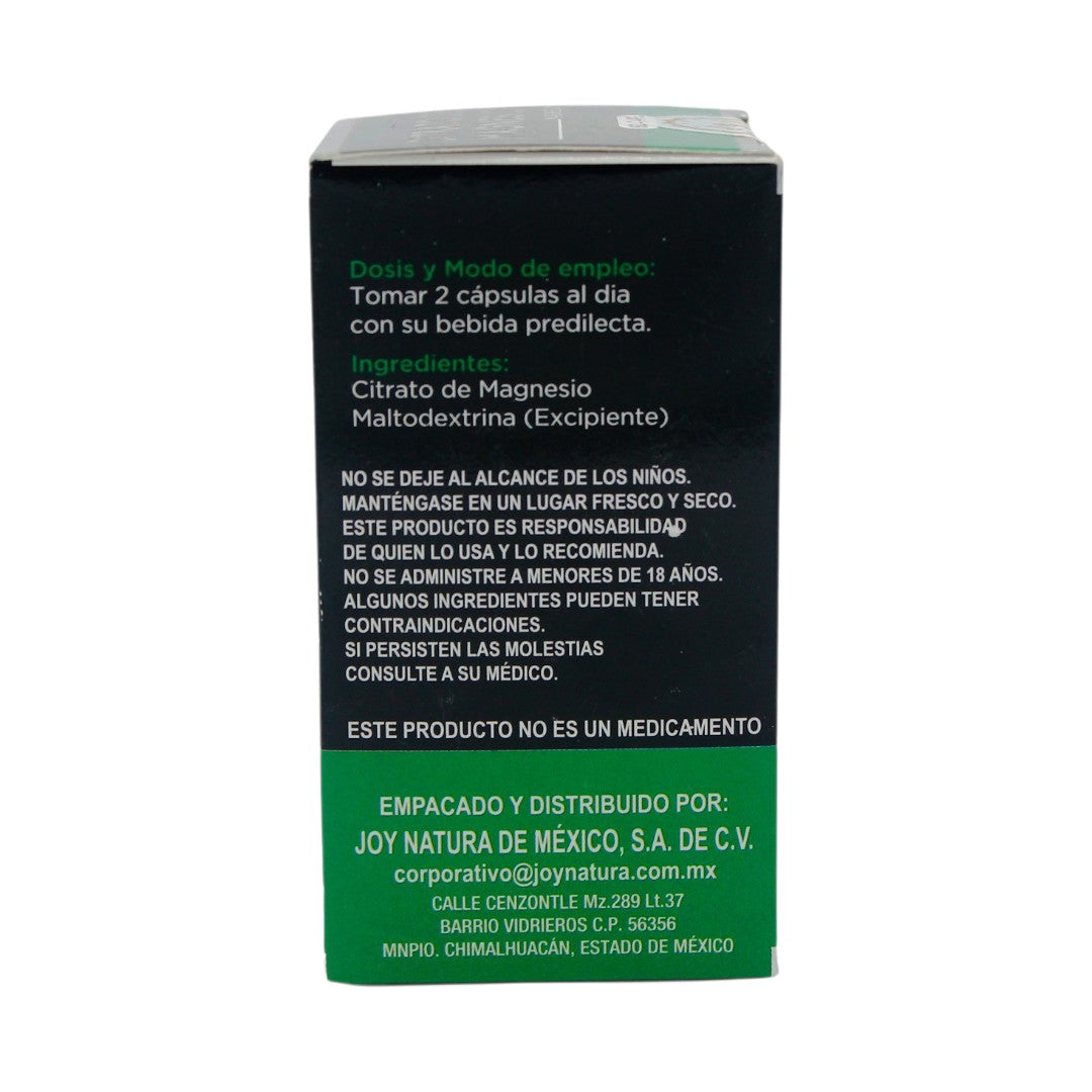 Citrato de Magnesio Joy Natura | 60 cápsulas
