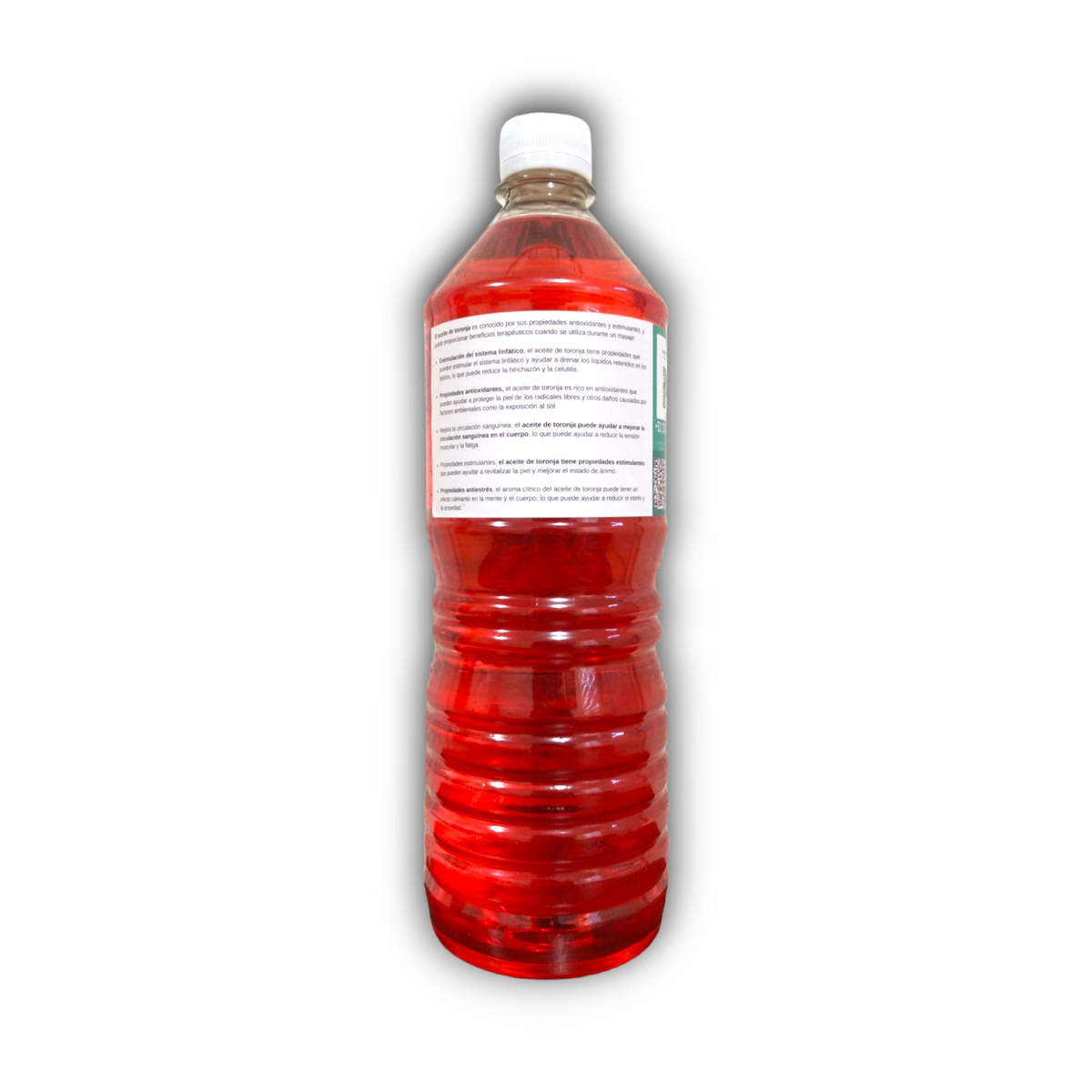 Aceite de Toronja 1 litro información de etiqueta