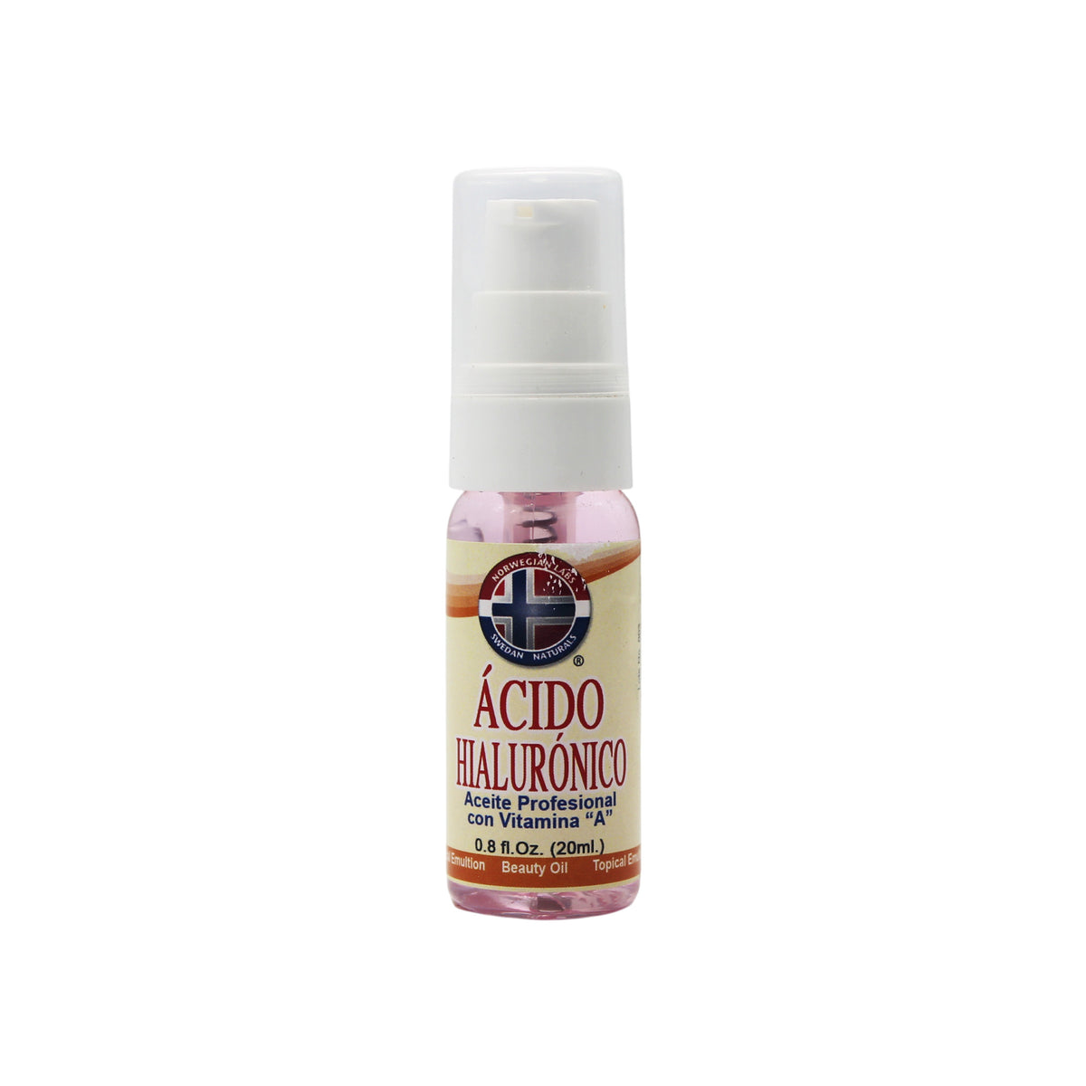 Ácido Hialurónico con Vitamina A Norwegian Labs 20 ml