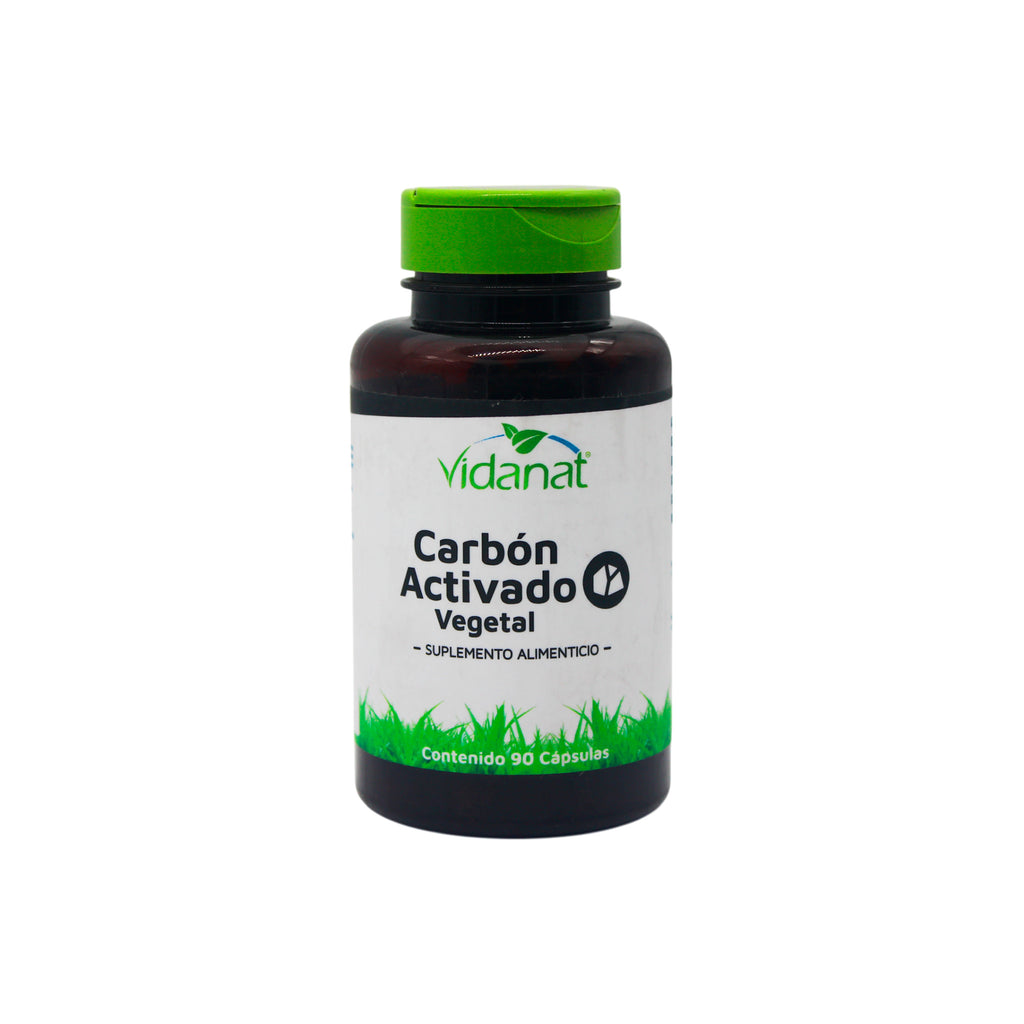 Carbón Activado Vegetal Vidanat - frente