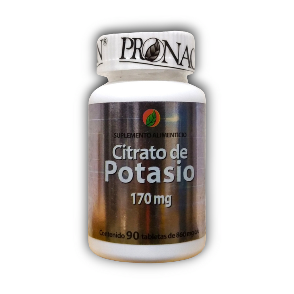 Citrato de Potasio Pronacen 90 tabletas de 860 mg