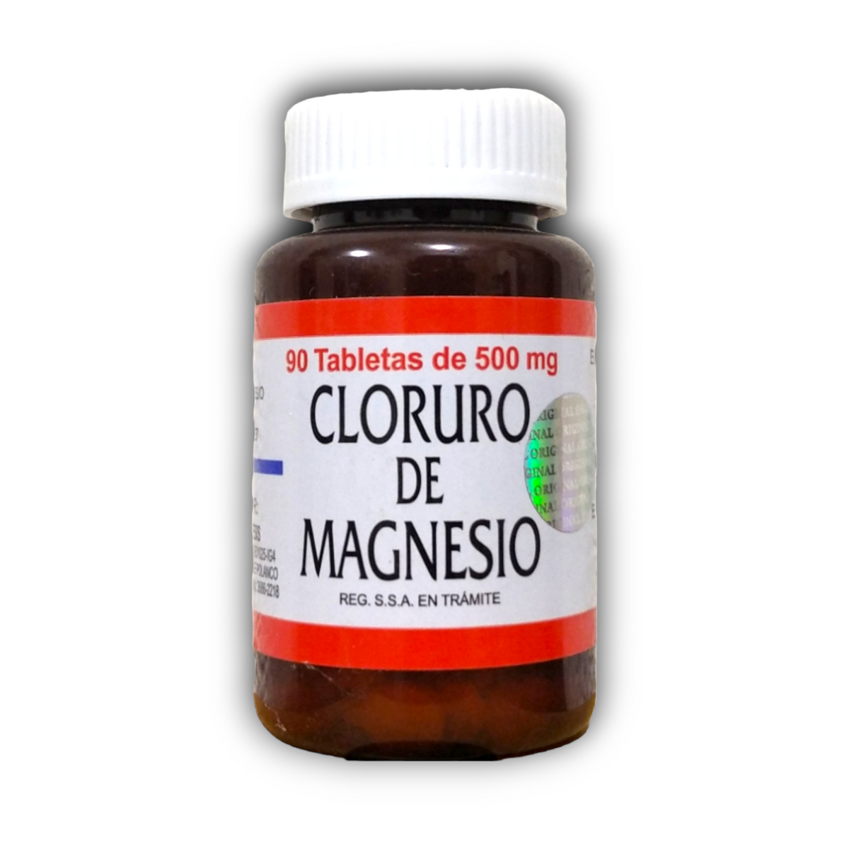 Cloruro de Magnesio 90 tabletas de 500 mg