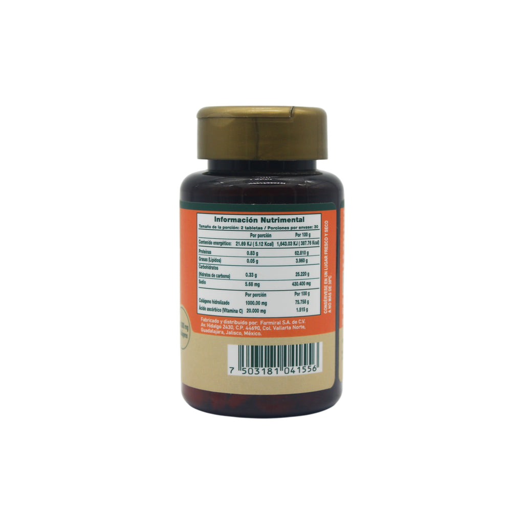 Colagener Biomiral - información nutrimental