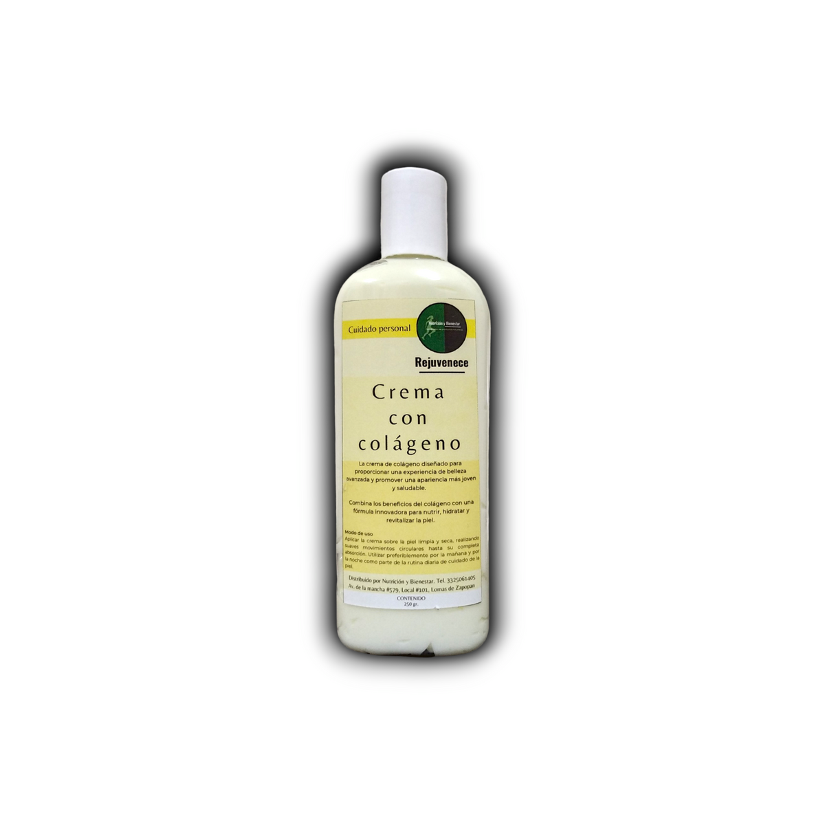 Crema con colágeno Nutrición y Bienestar, 250 g