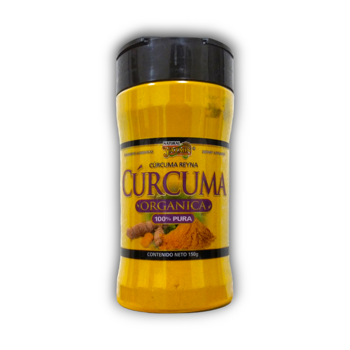 Cúrcuma orgánica Natural Yazmín 150 g