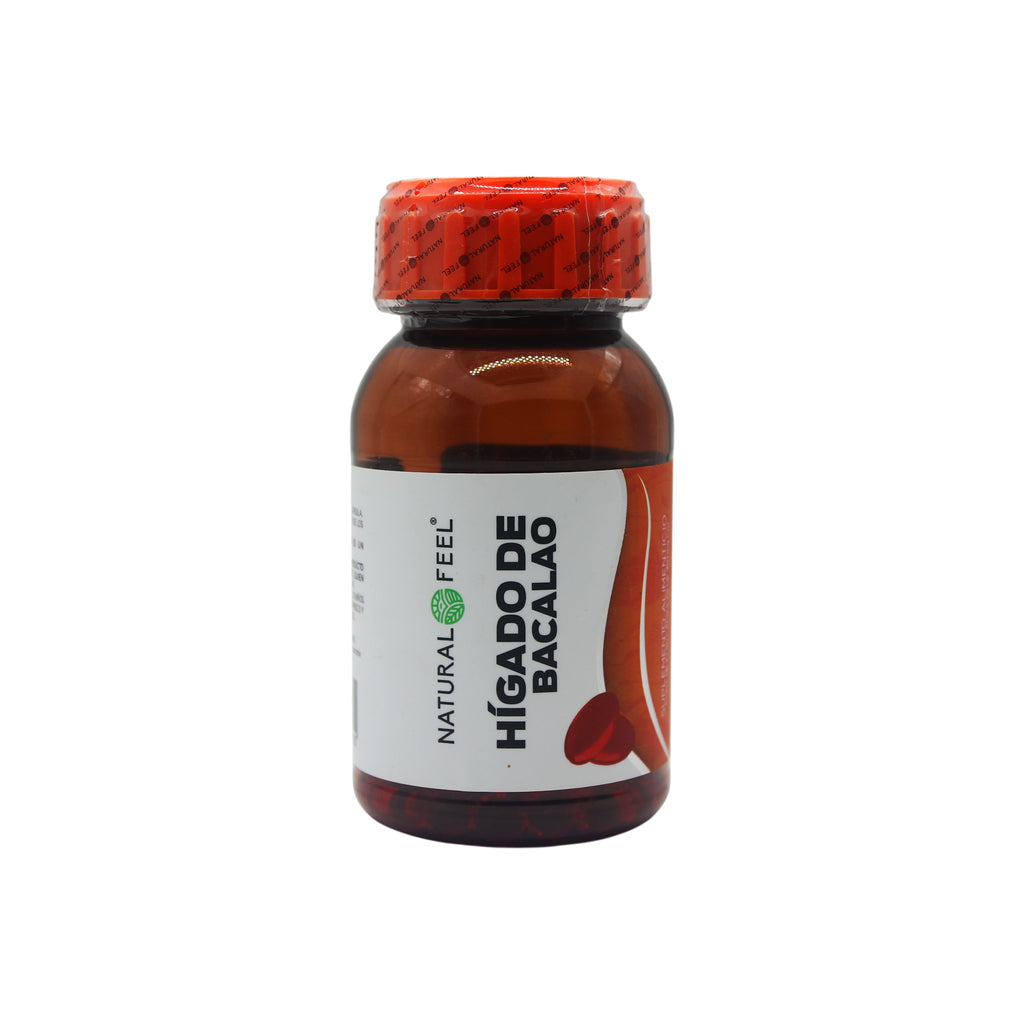 Aceite de Hígado de Bacalao Natural Feel - frente