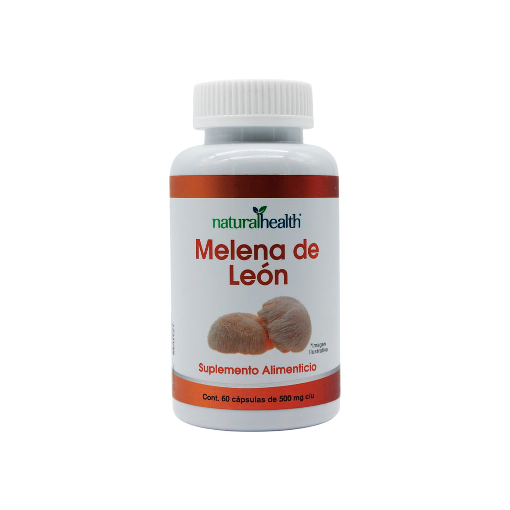 Melena de León Natural Health, 60 cápsulas
