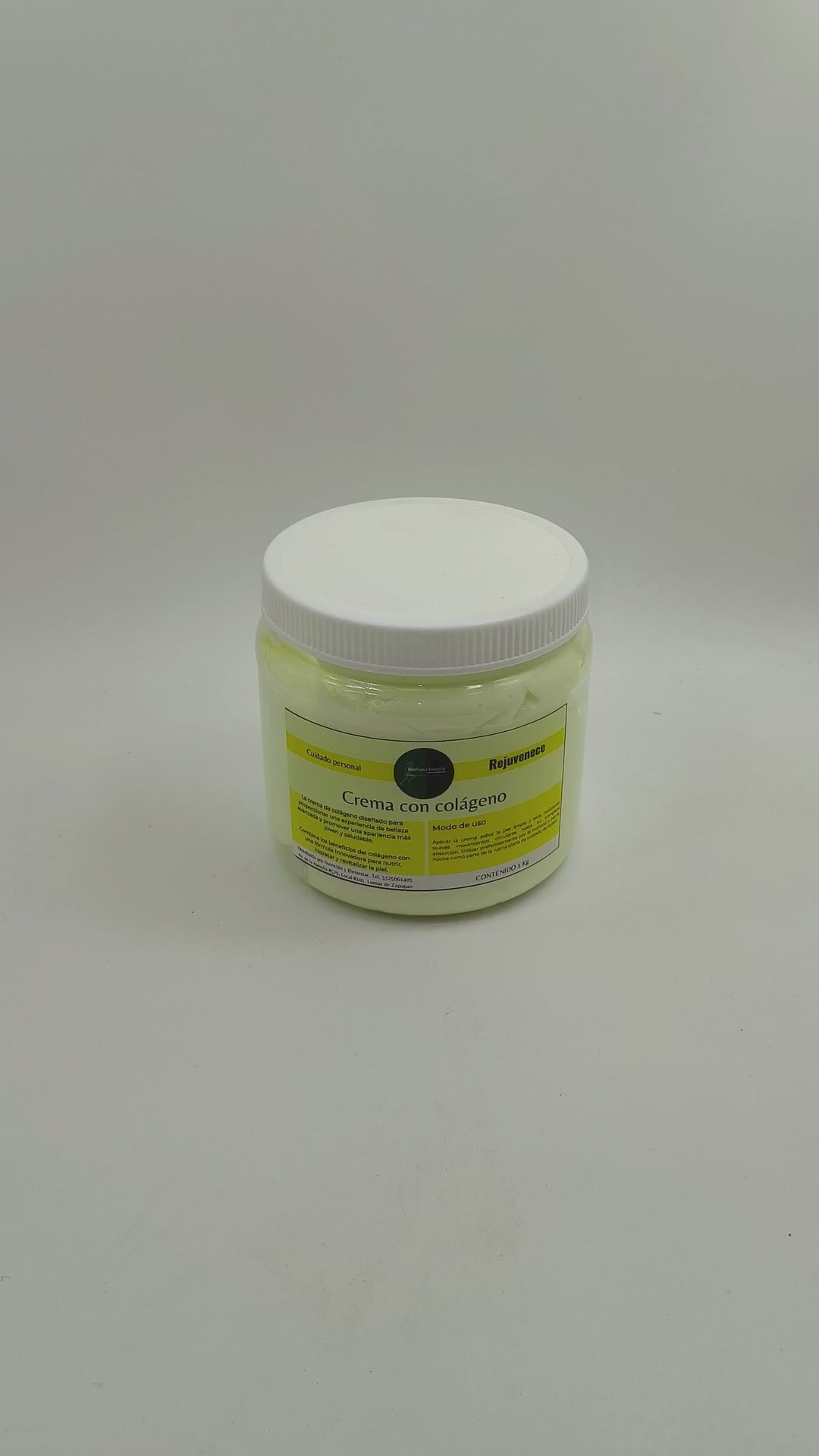 Paquete de 2 cremas corporales con colágeno de 1 kg | Envío incluido