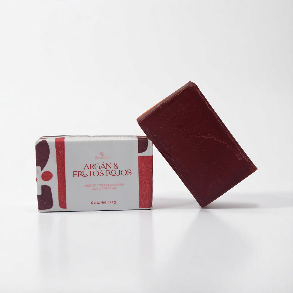 Jabón de Argán y Frutos Rojos SandsCare - imagen 1