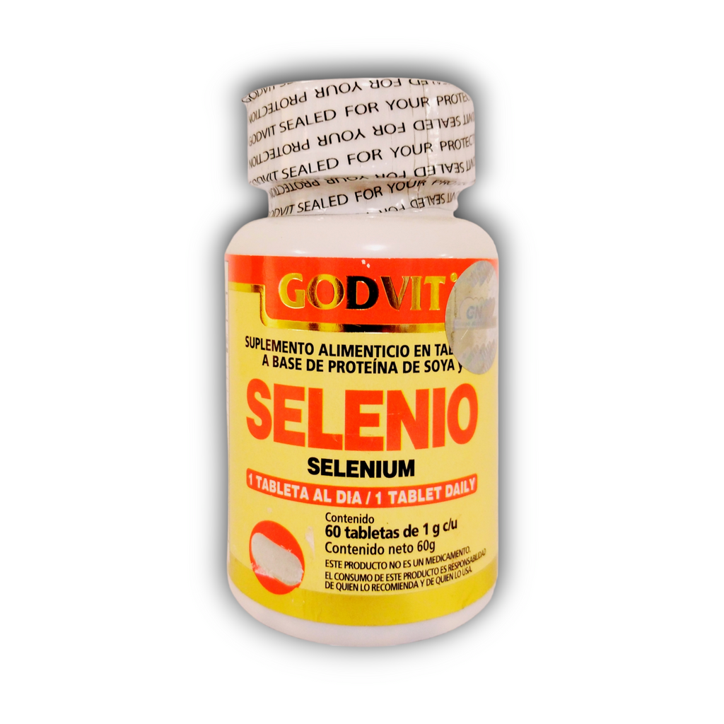 Godvit Selenio 60 tabletas de 1 g
