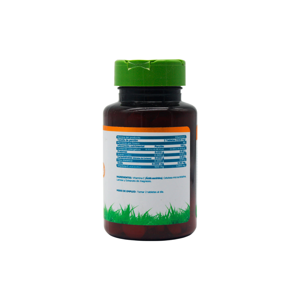 Vitamina C Vidanat - reverso