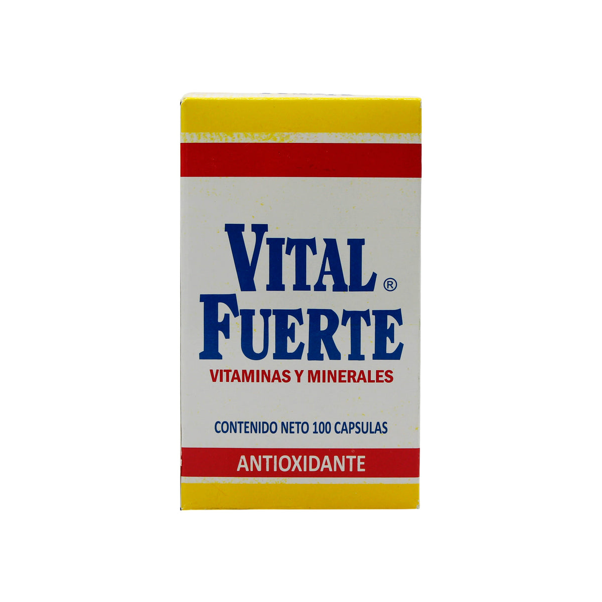 Vital Fuerte | Vitaminas y minerales | 100 cápsulas