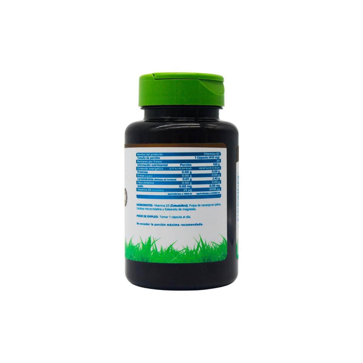 Vitamina D3 Vidanat - reverso